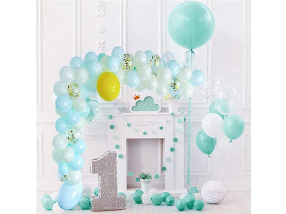 Yellow & Green Latex Balloon Garland Arch Kit Party Decorations for Birthday Party Baby Shower,Wedding, Halloween or Christmas Party - Lasercutwraps Shop