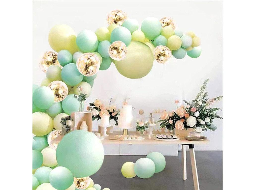 Yellow & Green Latex Balloon Garland Arch Kit Party Decorations for Birthday Party Baby Shower,Wedding, Halloween or Christmas Party - Lasercutwraps Shop