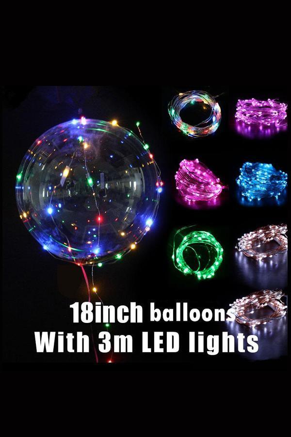 Reusable Led Birthday Balloons - Lasercutwraps Shop