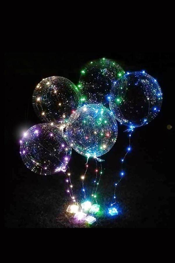 Reusable Led Balloon Bouquet - Lasercutwraps Shop