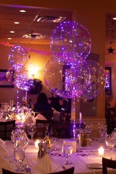 70cm Wedding Birthday Party Big Latex Stuffing Clear Balloons Foil