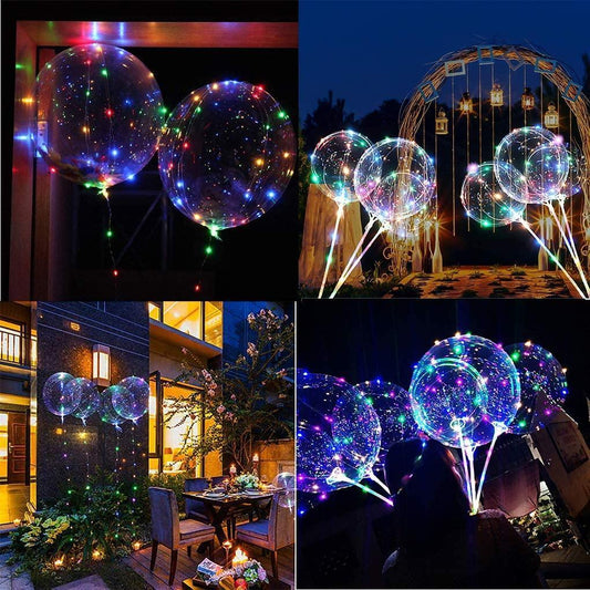 Reusable Pink Led Balloons Home Party Decorations - Lasercutwraps Shop