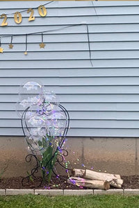 White Balloons Home Party Decorations - Lasercutwraps Shop