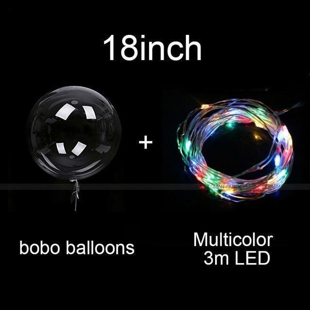 Magical Glow: Reusable LED Balloons for Weddings and Birthdays - Lasercutwraps Shop