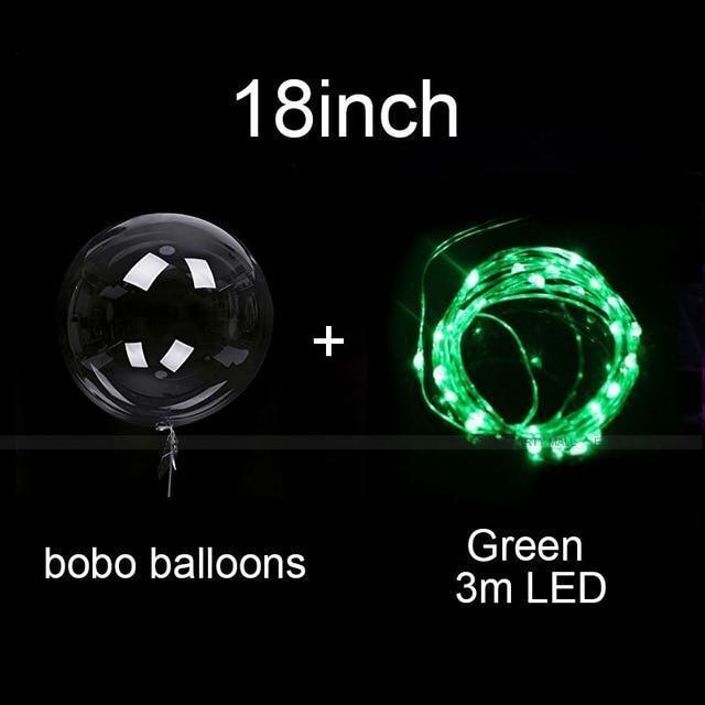 Helium Balloons with Led Lights Home Party Decorations - Lasercutwraps Shop