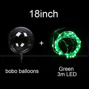 Dreamy Themed Decor: Reusable LED Bobo Balloons for Festive Parties - Lasercutwraps Shop