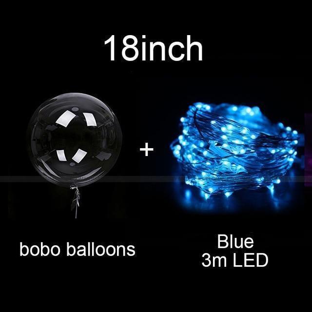 Reusable Led Bobo Balloon for Flower Bouquet / Party Decorations - Lasercutwraps Shop