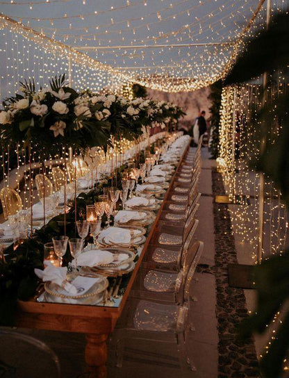 Outdoor String Lights 800LED/330FT with Remote for Wedding and Christmas - Lasercutwraps Shop