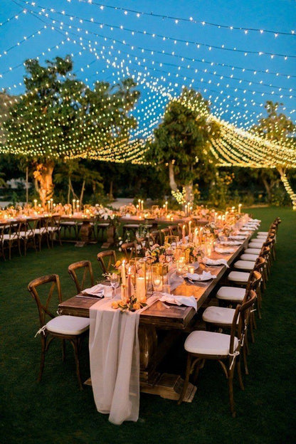 Outdoor String Lights 800LED/330FT with Remote for Wedding and Christmas - Lasercutwraps Shop