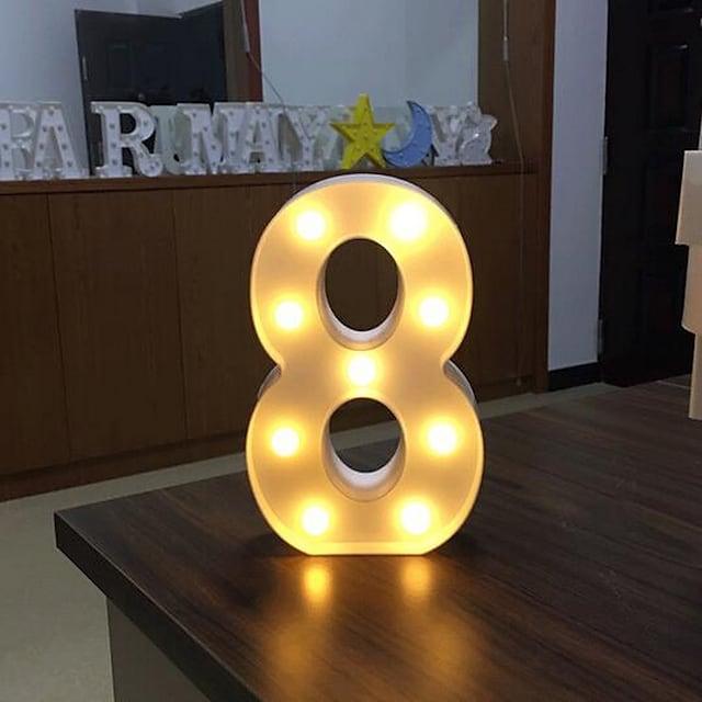 LED Letter Lights Sign 26 Letters Alphabet Light Up Letters Sign for Night Light Wedding Birthday Party Battery Powered - Lasercutwraps Shop